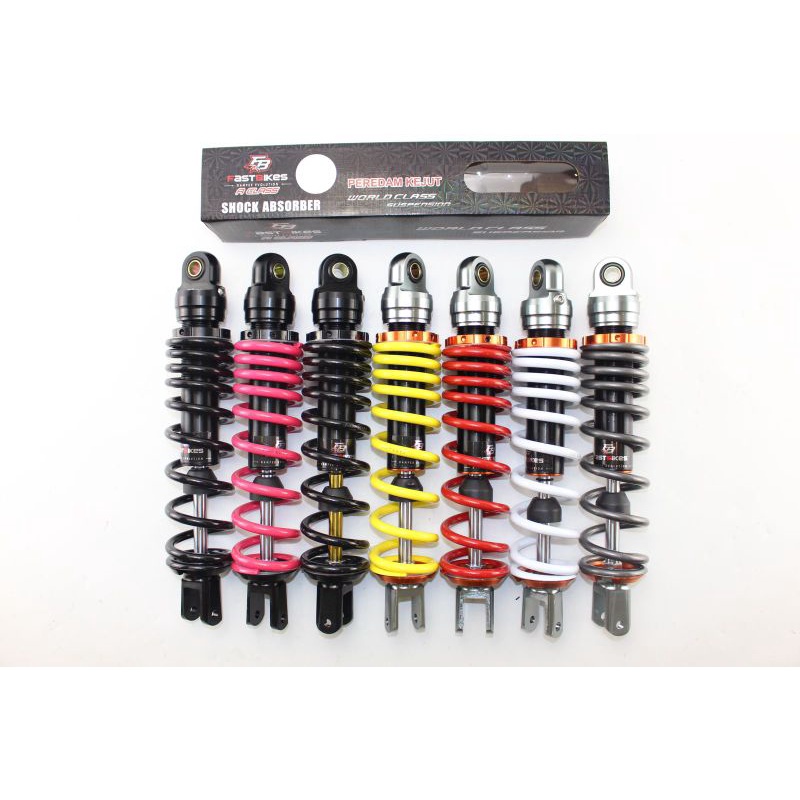 Shock 95 Shockbreaker Matic Non Tabung Fast Bikes Ukuran 310mm 330mm Universal Yamaha Honda Vario Beat Mio Scoopy