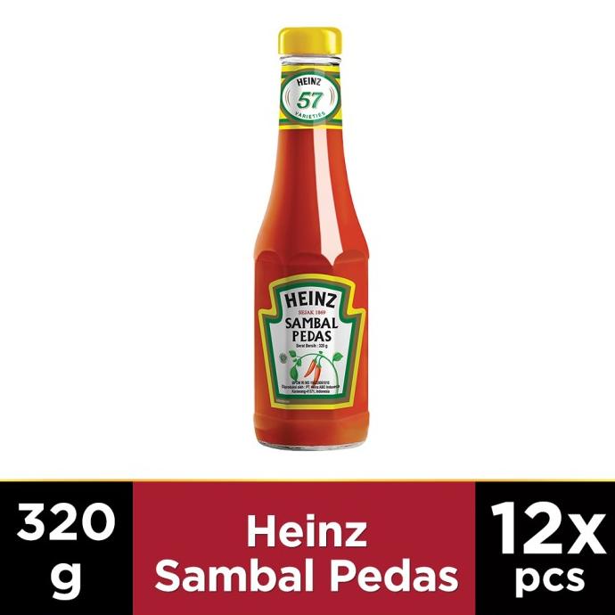 

Heinz Saus Sambal Pedas 320 g Multi Pack 12 pcs