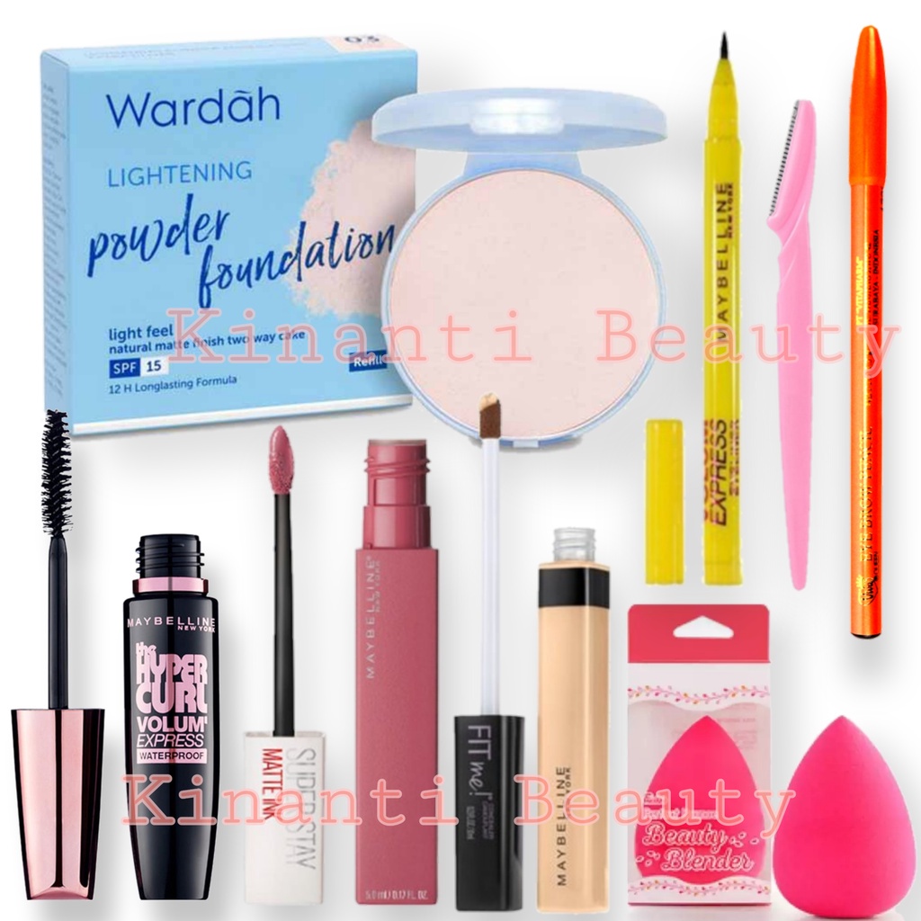 Paket Kosmetik Wardah 8 in 1 - Paket Make Up Wardah 8 in 1 - priatrendiid55 #kosmetikmurah #paketkos