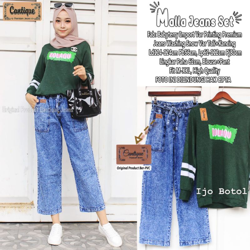 COD NEW PROMO SETELAN CELANA BAJU WANITA BLOUSE DEWASA KEKINIAN TERBARU TAHUN 2022 IMPORT JUMBO BIGS