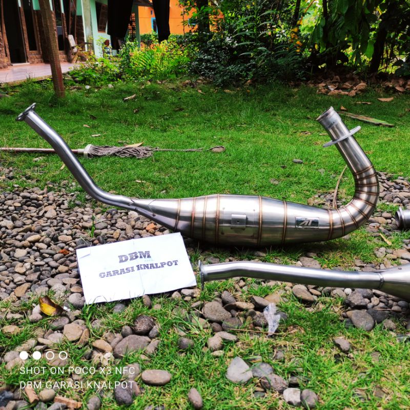 lambung knalpot ninja r dan rr merek aitech, ahau stinger 28