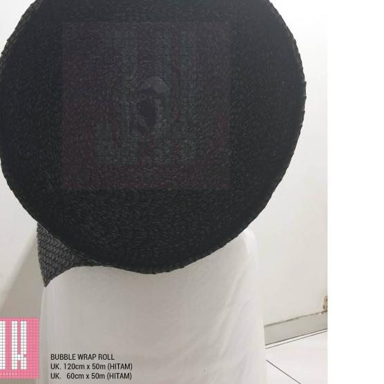 

[GO SEND] Bubble Wrap Roll Hitam Ukuran 60cm x 50meter