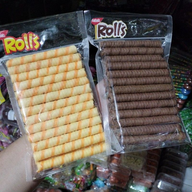 

kiloan wafer stick rolls 200gr