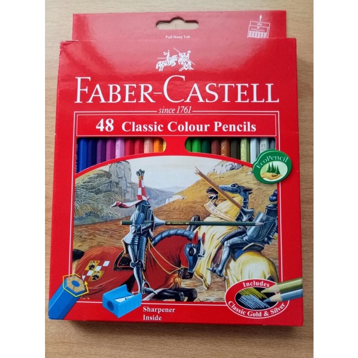 

[COD] Pensil Warna Faber Castell isi 48 Classic