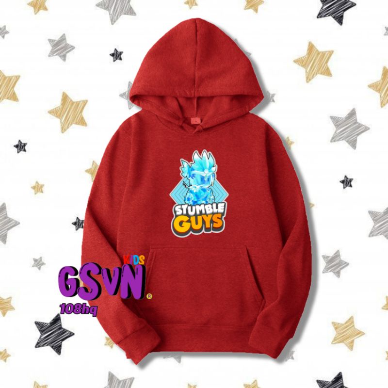 Jaket Anak - Hoodie Sweater Stumble Guys Logo Skin Cewe Stumbel Gays Stamble Guys Baju Kaos Tshirt K