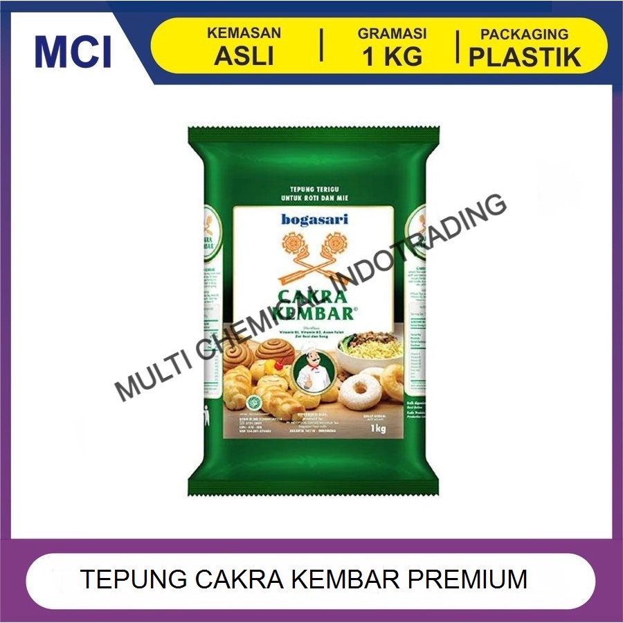 

CAKRA KEMBAR TERIGU PREMIUM 1 KG