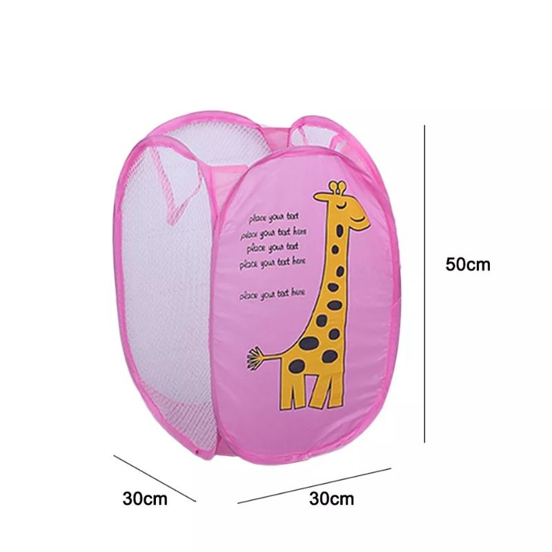 Keranjang Lipat Sergabuna Keranjang Pakaian Mainan Boneka