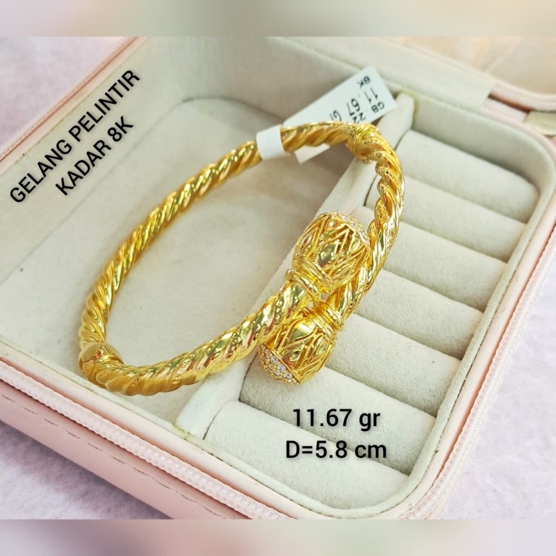 Gelang dubai fashion kadar 375 plintir