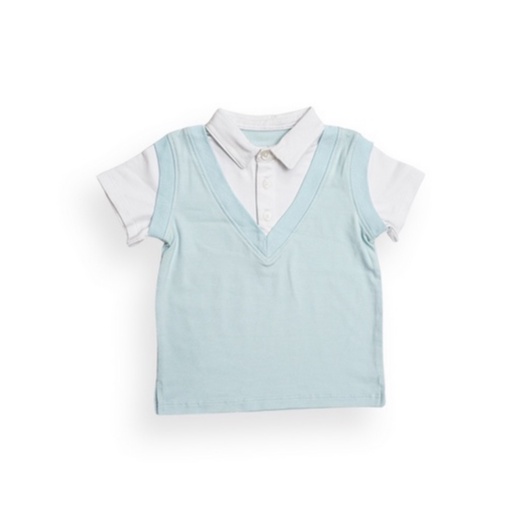 Bamboo and Bub Aslan Top - Kaos Anak Laki Cowo Baby Boy Fashion Kaus Adem Bamboo