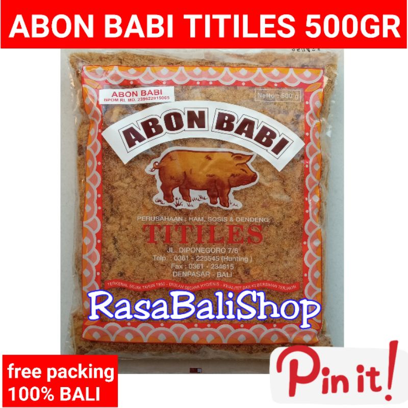 

Abon Babi Titiles 500 gram, Abon Babi Enak, Abon Titiles