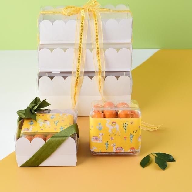 

[Digipack] Scallop White Cake Box 22 x 12 x 6 | Kotak | Dus Kue