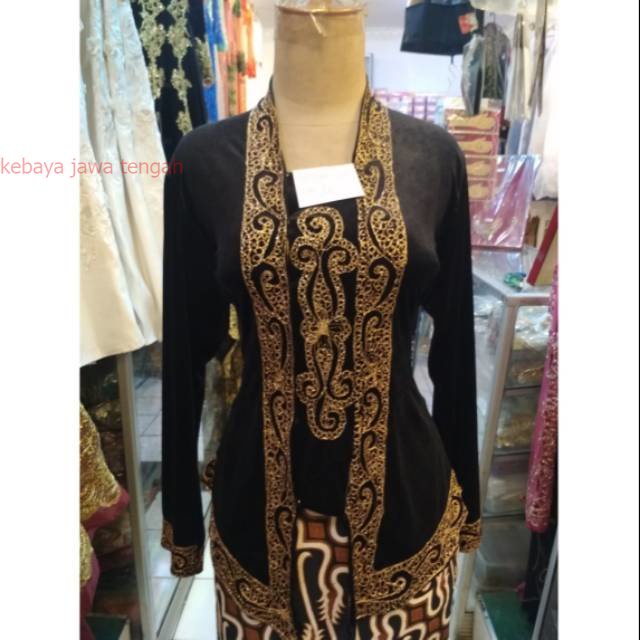 Kebaya kutu baru kebaya bludru anak remaja dewasa Kebaya Bludru