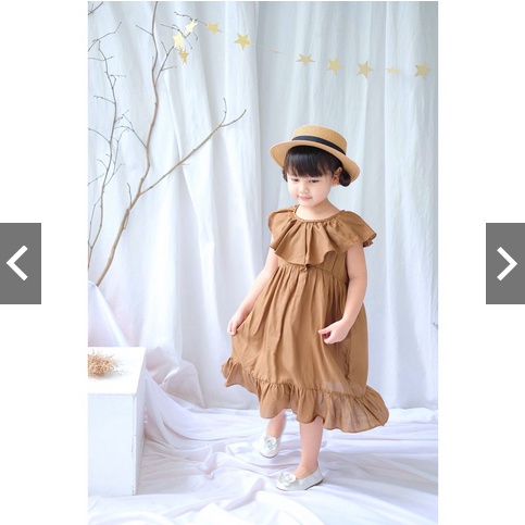 Dress Anak KIMMY TOP BAHAN  Rayon Mix Warna 1-5Thn