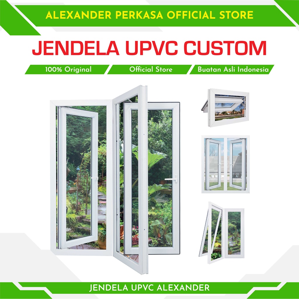 JENDELA CUSTOM UPVC ALEXANDER PERKASA