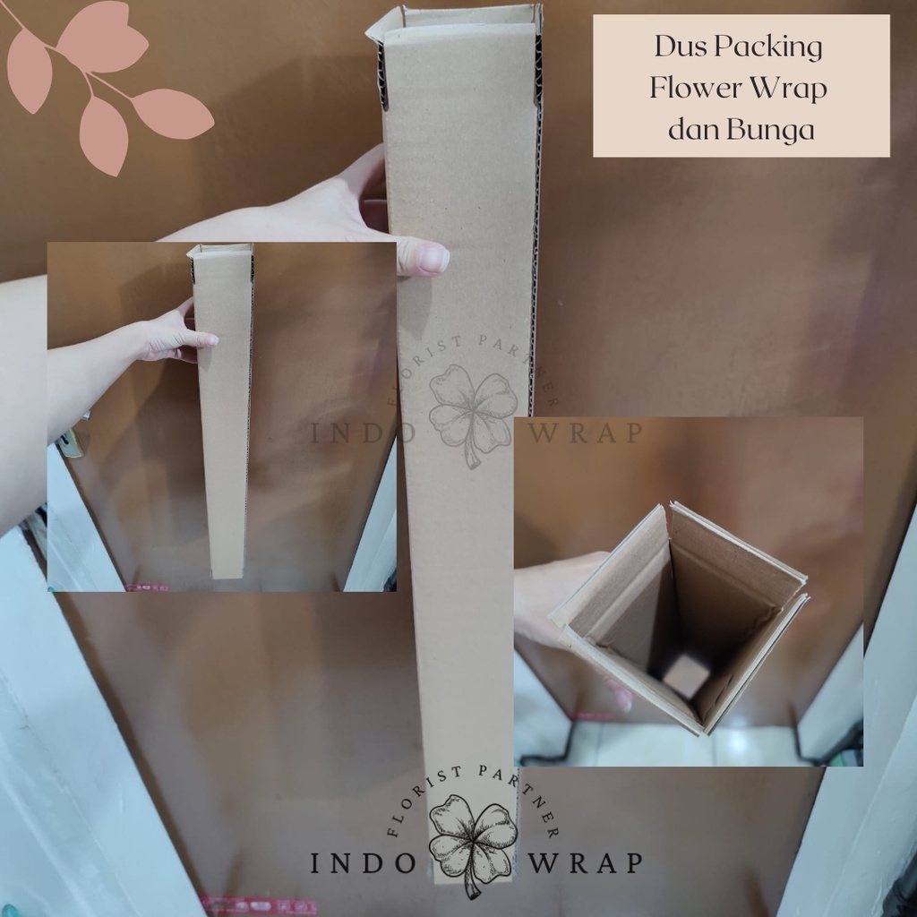

KARDUS KARTON PACKAGING PANJANG 62CM UNTUK PAPER WRAP KERTAS BOUQUET DAN BUNGA