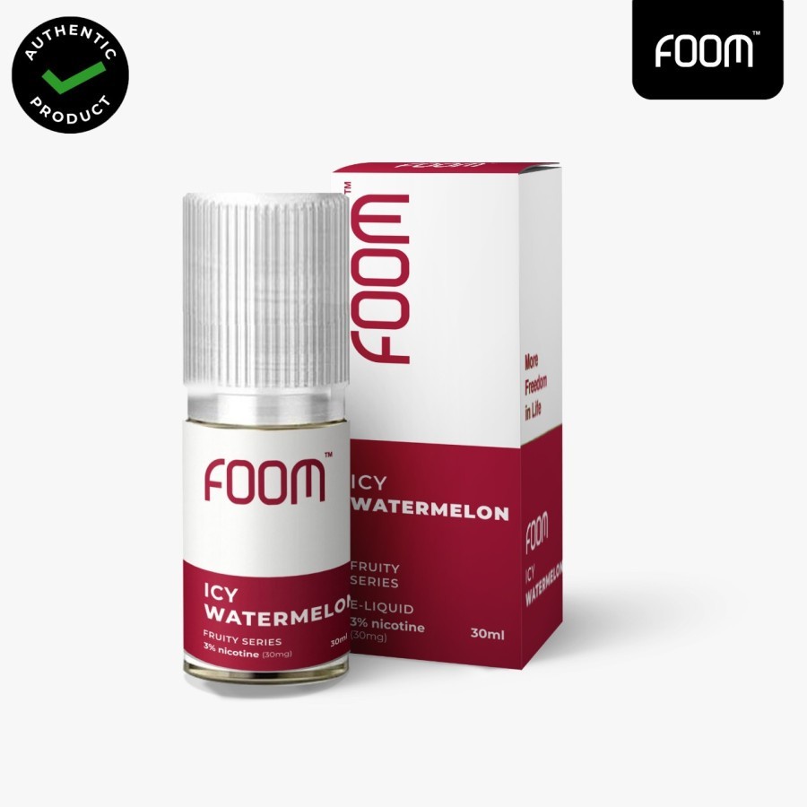 FOOM ICY WATERMELON 30ML 30MG CRIMSON SWEET WATERMELON
