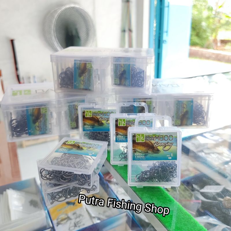 Mata Kail Pancing Bamboo Runcing Chinu 1053 - Kail Pancing Box Bamboo Runcing 1053 - Mata Pancing Ko