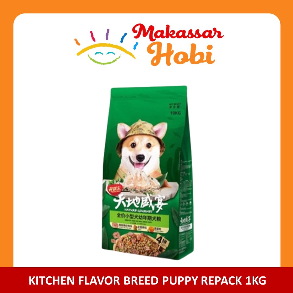Kitchen Flavor Small Breed PUPPY Nature Gourmet Dog Food Repack 1 kg