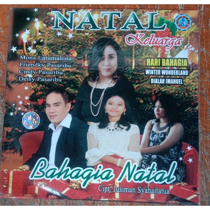 Kaset Vcd  Original lagu Natal keluarga