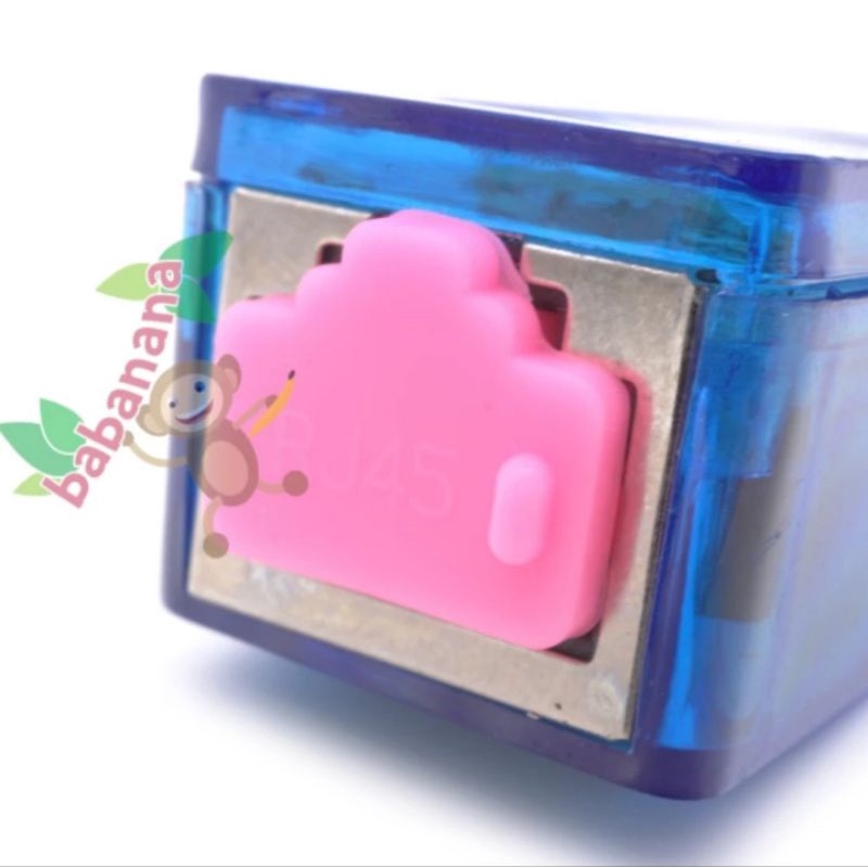 Dust Cover LAN RJ45 plug penutup anti debu Socket pink router