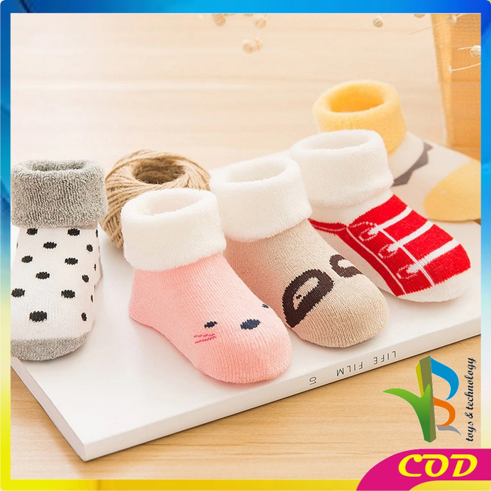 RB-P4 Kaos Kaki Anak Bayi Lucu Bahan Katun Kaus Kaki Prewalker Fashion Bayi Unisex Murah Import