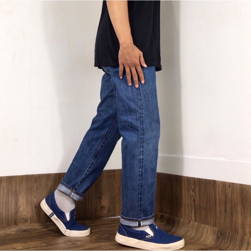 ORDINARY FITS SELVEDGE JEANS PANTS (jahit rantai)