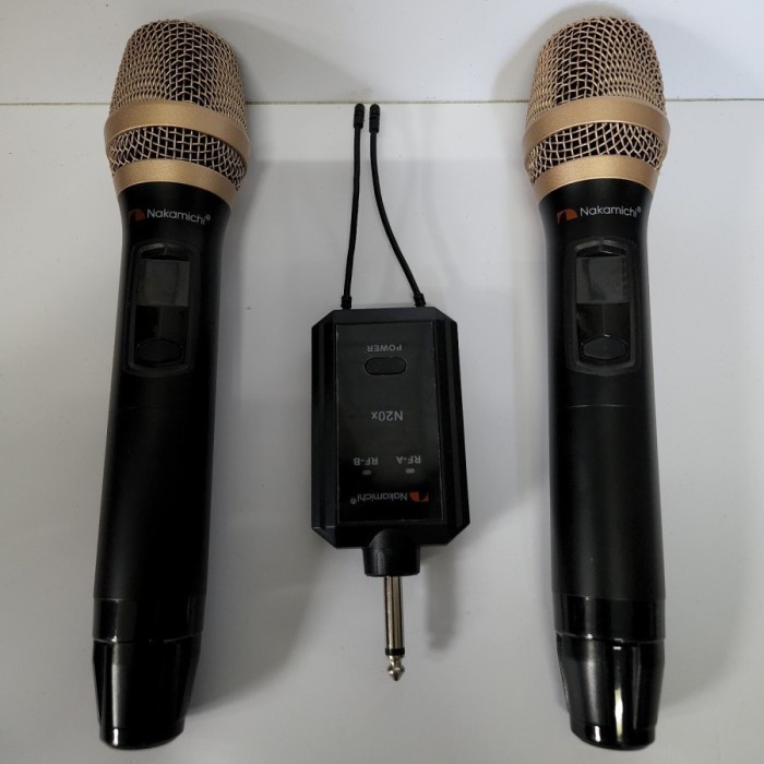 NAKAMICHI N20X / N20 X / N 20X Dual Wireless Microphone Mic Karoeke