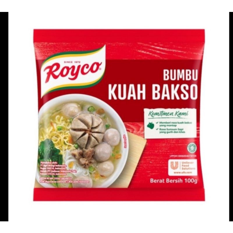 

Royco kuah bakso