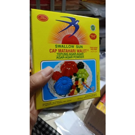 

Agar-agarSwallowGlobePowder@7gr|1boxisi12sachet|VarianwarnaMerah