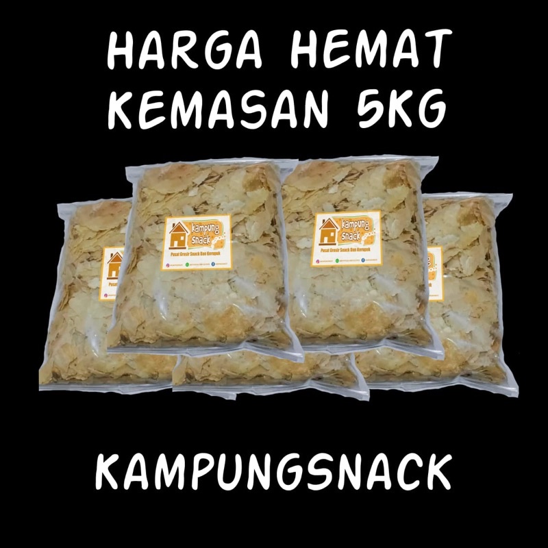 

EMPING MELINJO REMUKAN SISA SORTIRAN KEMASAN 5 KG