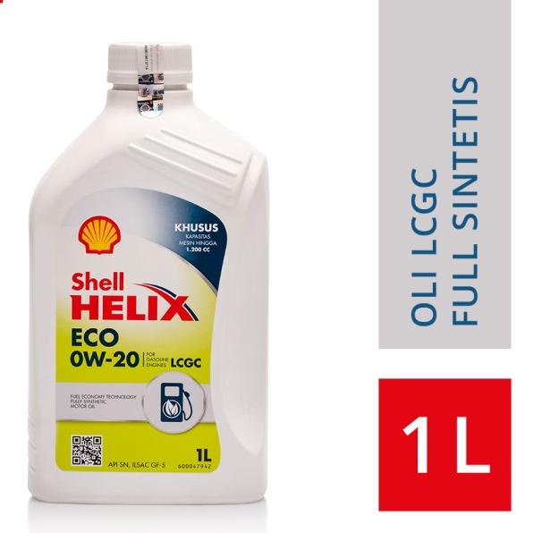 Oli Mesin Mobil LCGC Shell Helix ECO 0W-20 (1L)