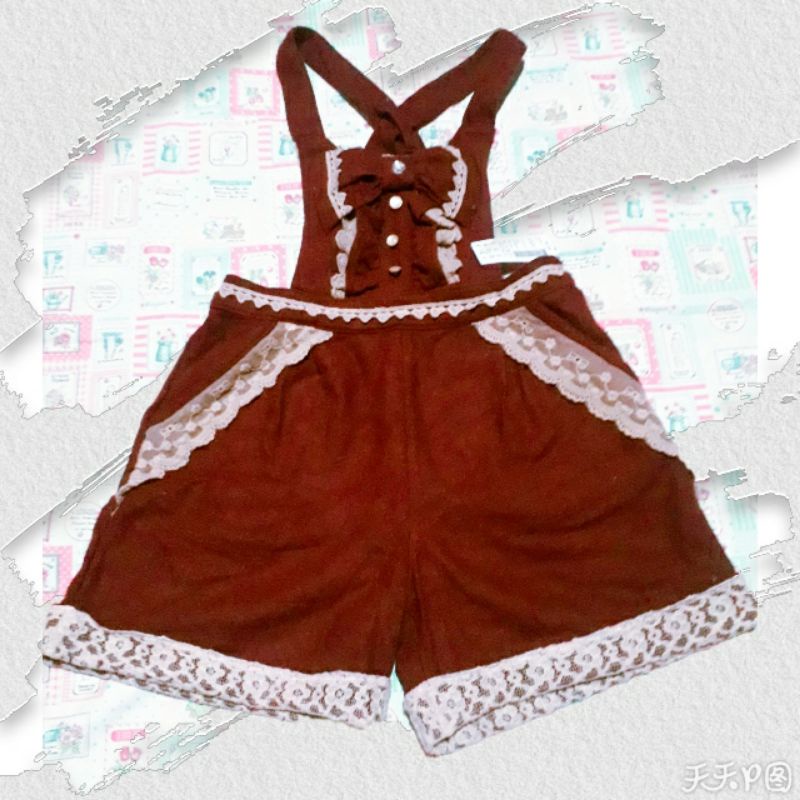 celana pendek axes femme kids size 120 perempuan