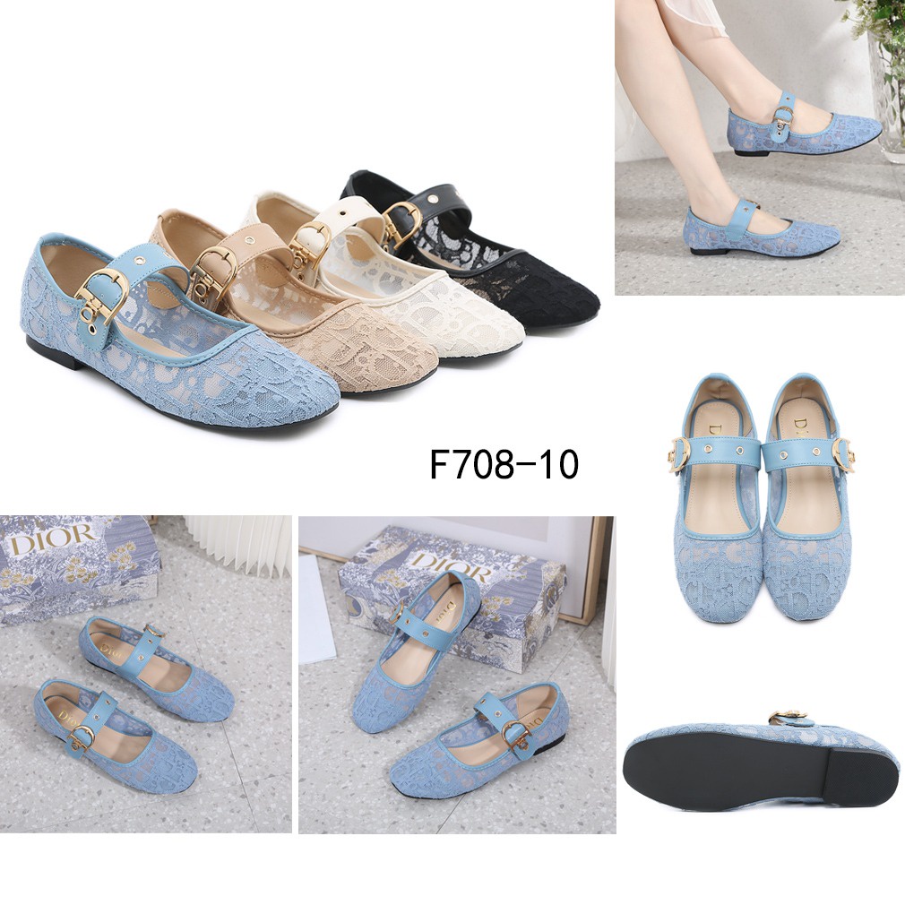 DR Baby-D Brokat Ballet Balerina Flat Shoes F708-10