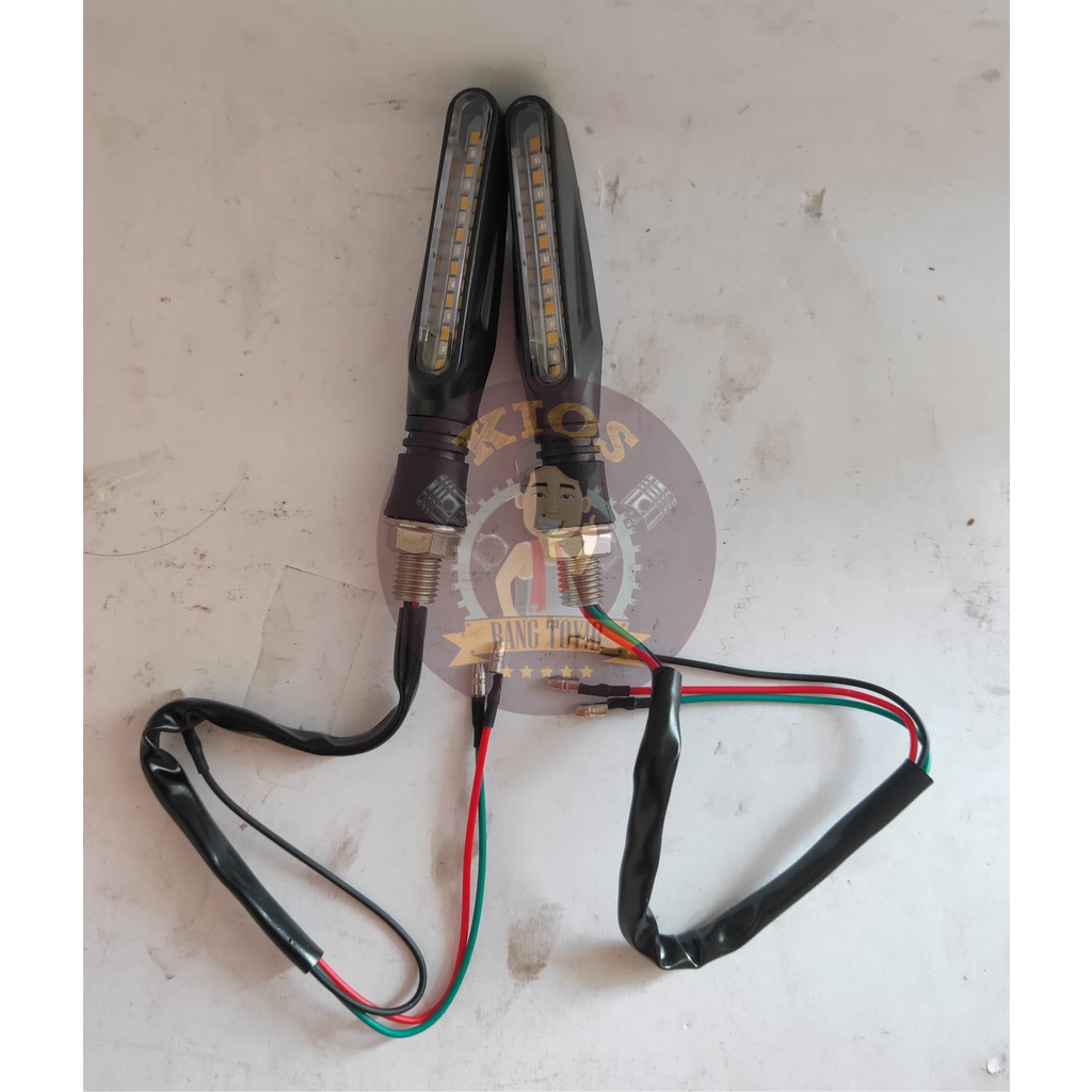 Lampu LED Sen Sein Lidi Running Motor 2 Warna Universal Matic (TAD)