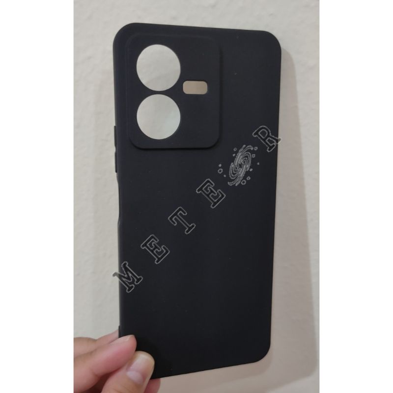 CASE SILIKON SOFTCASE PREMIUM CLEAR BLACK FOR VIVO V25 PRO 5G Y35 Y22 Y16 2022 CASING HITAM BENING CASE SILIKON HP PREMIUM QUALITY