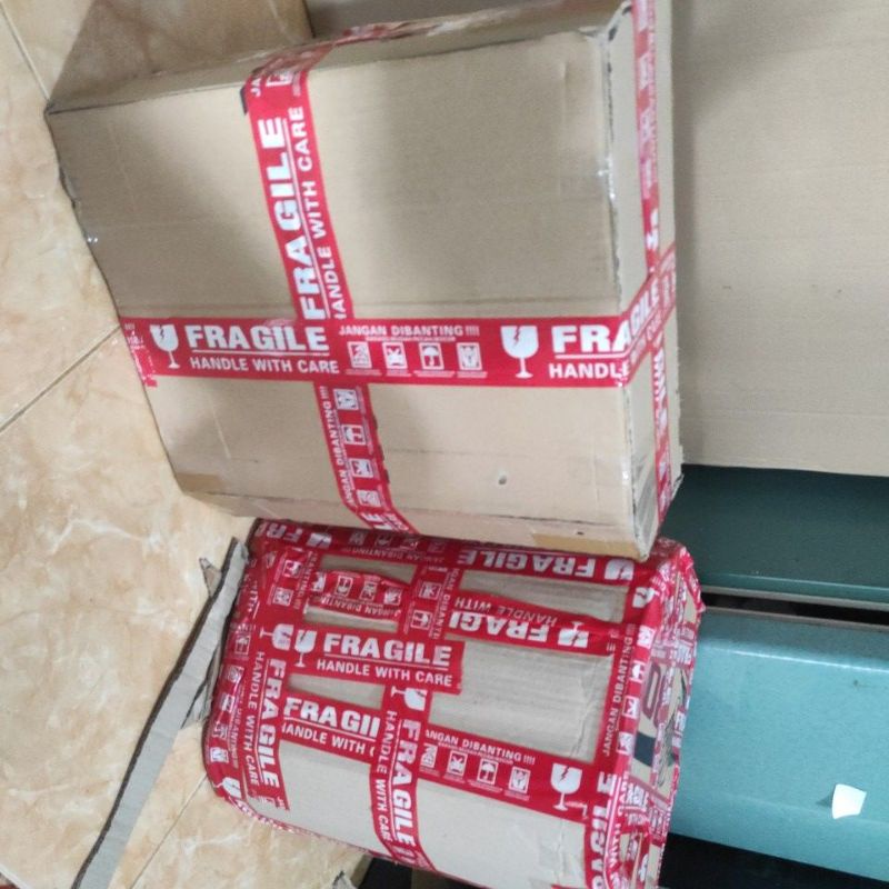 

kardus packing tambahan/bubble wrap tambahan packing
