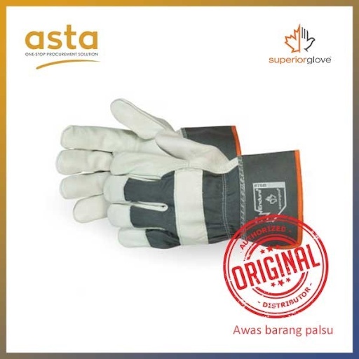 Sarung Tangan Kerja Kulit Tahan Air & Oli Superior Glove Endura 76B