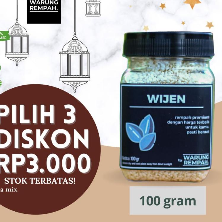

ャ Biji Wijen Putih Import ↦