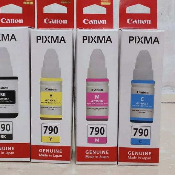 tinta canon GI 790 original g 1010/2010/3010/4010 BLAck - Hitam