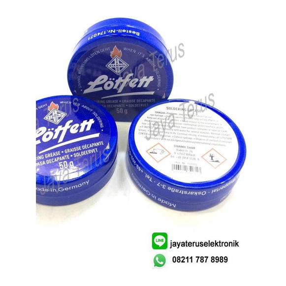 Lotfett/ Pasta solder/ Minyak solder/ Solder