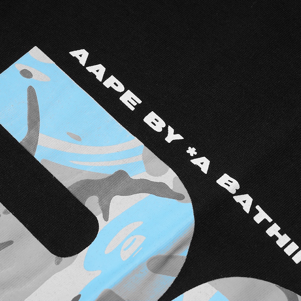 Aape by A Bathing Ape Milo Print T-Shirt Black