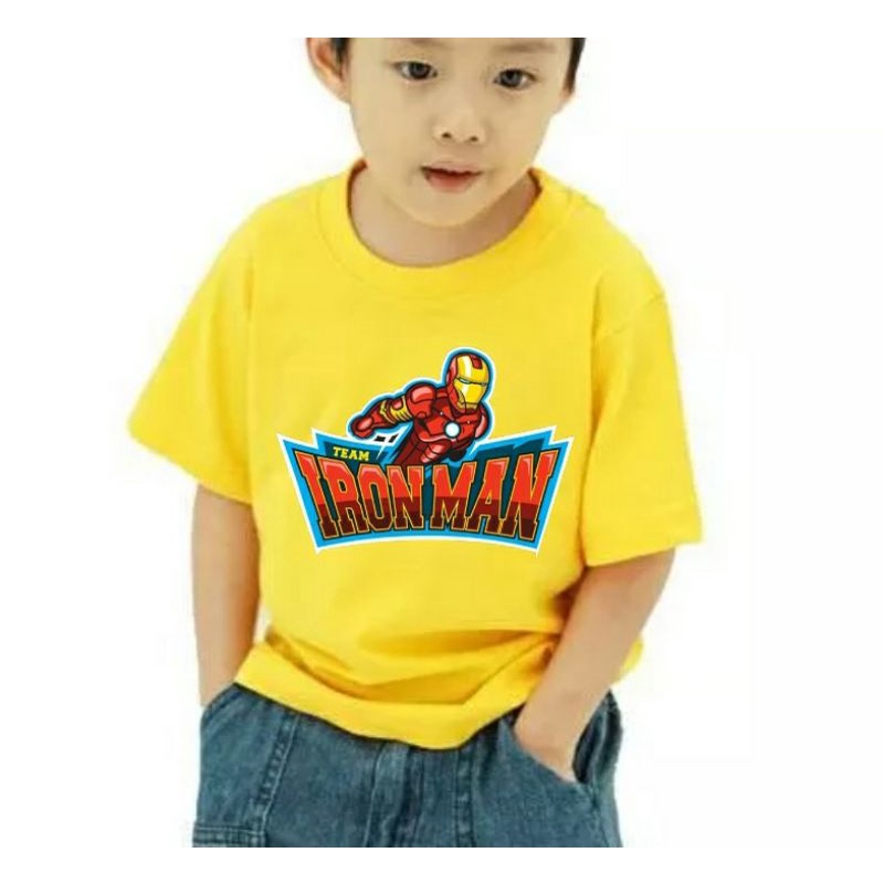KAOS IRON MAN ANAK