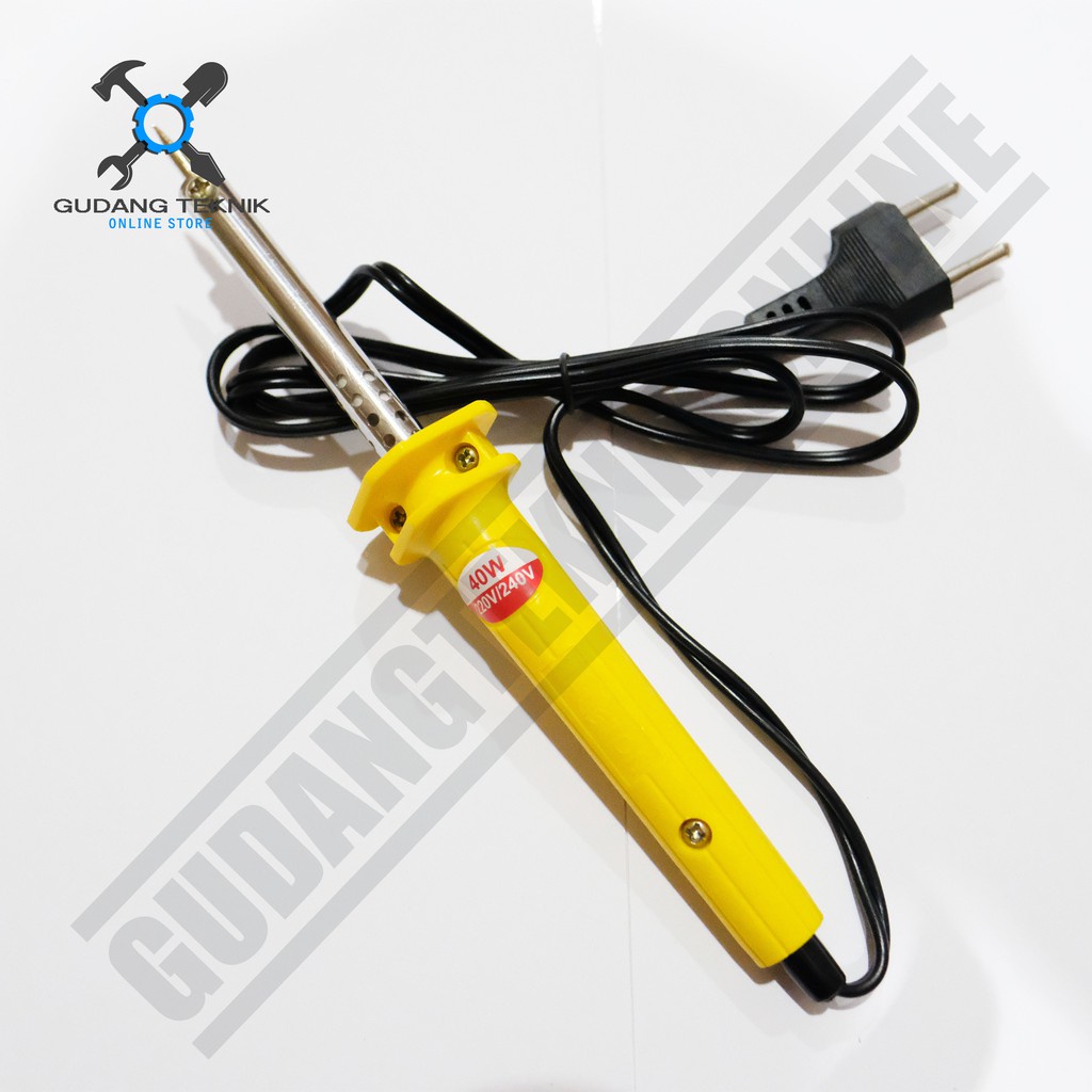 Solder Listrik Ujung Lancip 40 Watt Dan 60 Watt HASSTON PROHEX / Soldering Iron 40W 60W HASSTON PROHEX