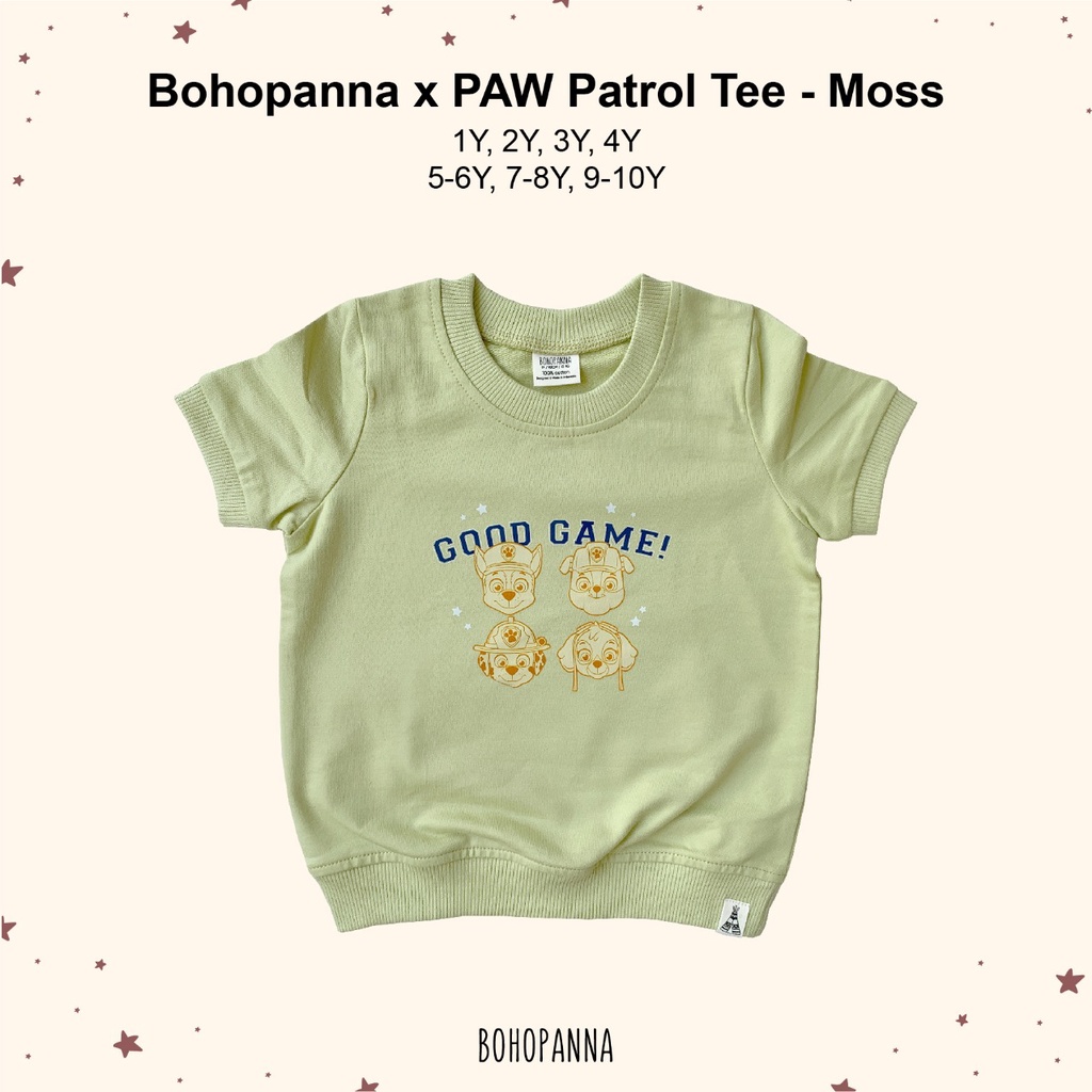 BOHOPANNA | BOHO | BOHO PANNA X PAW PATROL | KAOS X PAW PATROL | KAOS ANAK LAKI LAKI | KAOS KEKINIAN | KAOS BOHOPANNA TERBARU