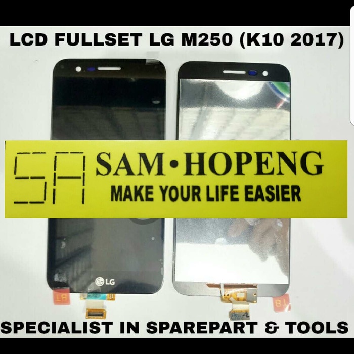 Lg M250 K10 2017 Lcd + Touchscreen / Kaca Lcd Fullset