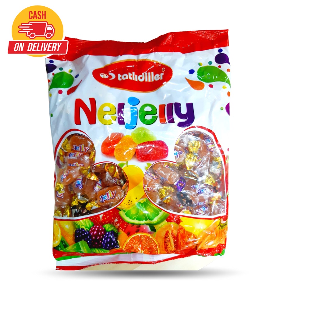 

Nel Jelly Permen jelly khas Oleh oleh Turkey - permen Jelly marshmallow halal 1kg - permen jelly warna warni asli turkey