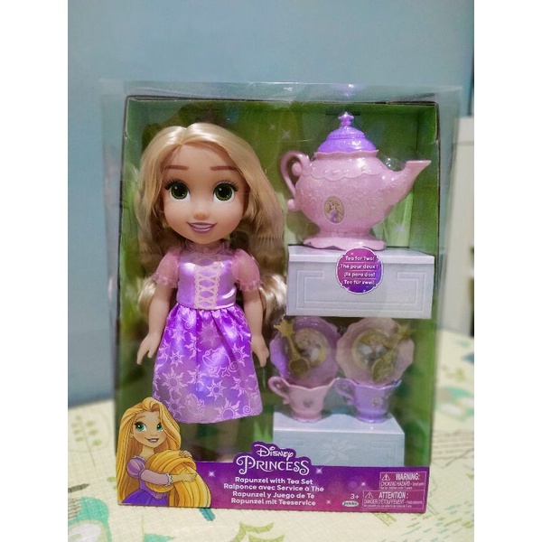 JAKKS DISNEY PRINCESS RAPUNZEL WITH TEA SET