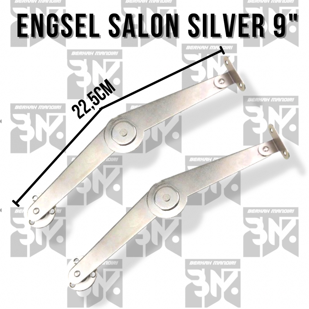 Engsel Salon jendela/sikutan tebal 9inch Warna Coklat &amp; Silver Sakura penahan jendela lemari