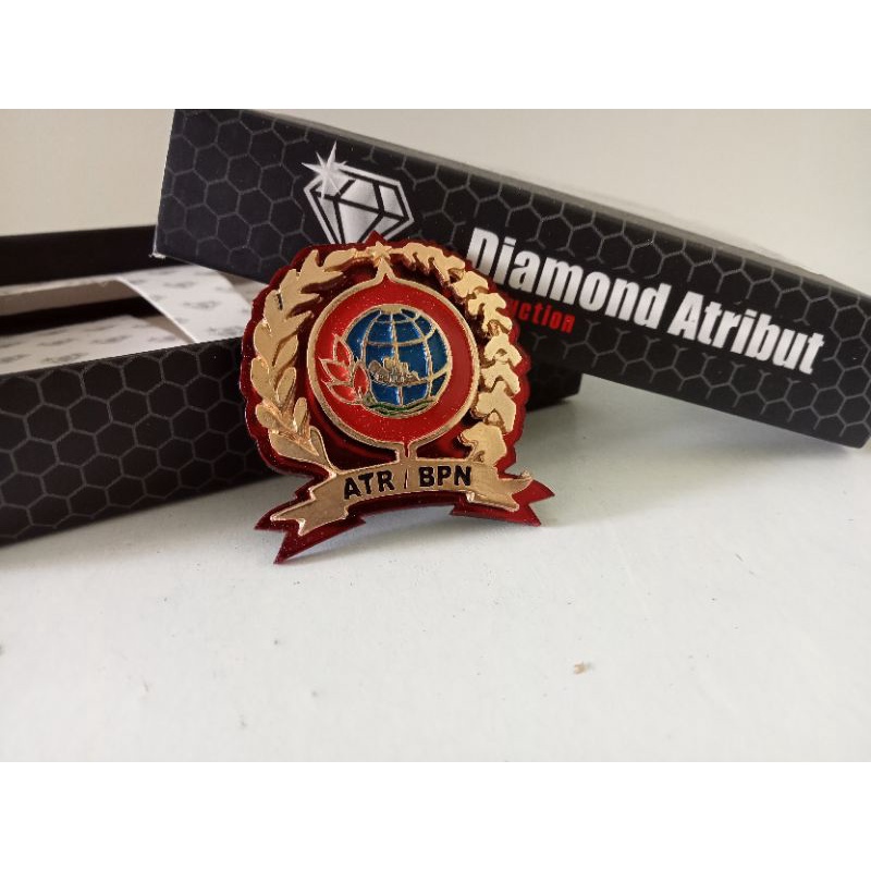 PIN ESELON ATR BPN Warna orange EXCLUSIVE