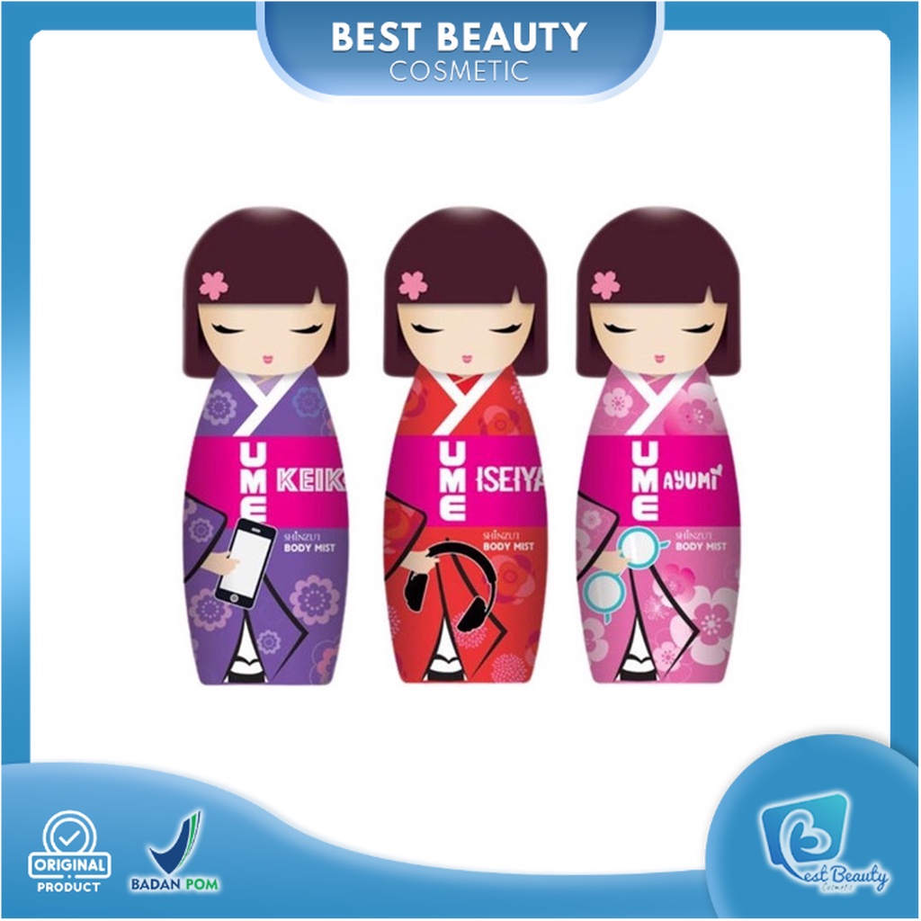★ BB ★ Shinzu'i Ume Body Mist 100 mL - Parfume - Shinzui